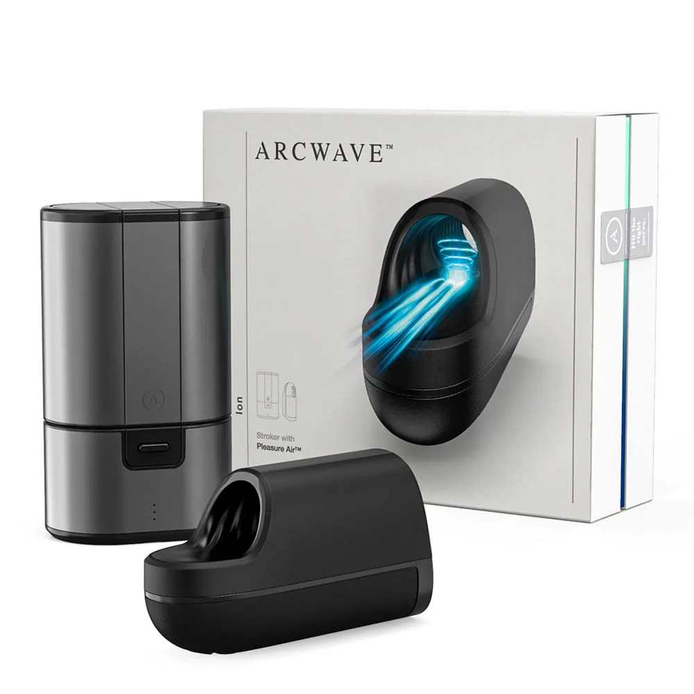 Masturbador Masculino Ion Negro - Arcwave