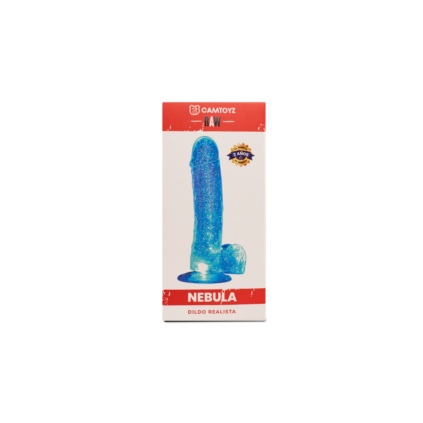 Raw Dildo Realista Nebula Transparente