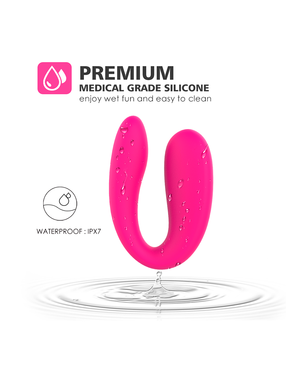 Vibrador Doble Vebe Pink