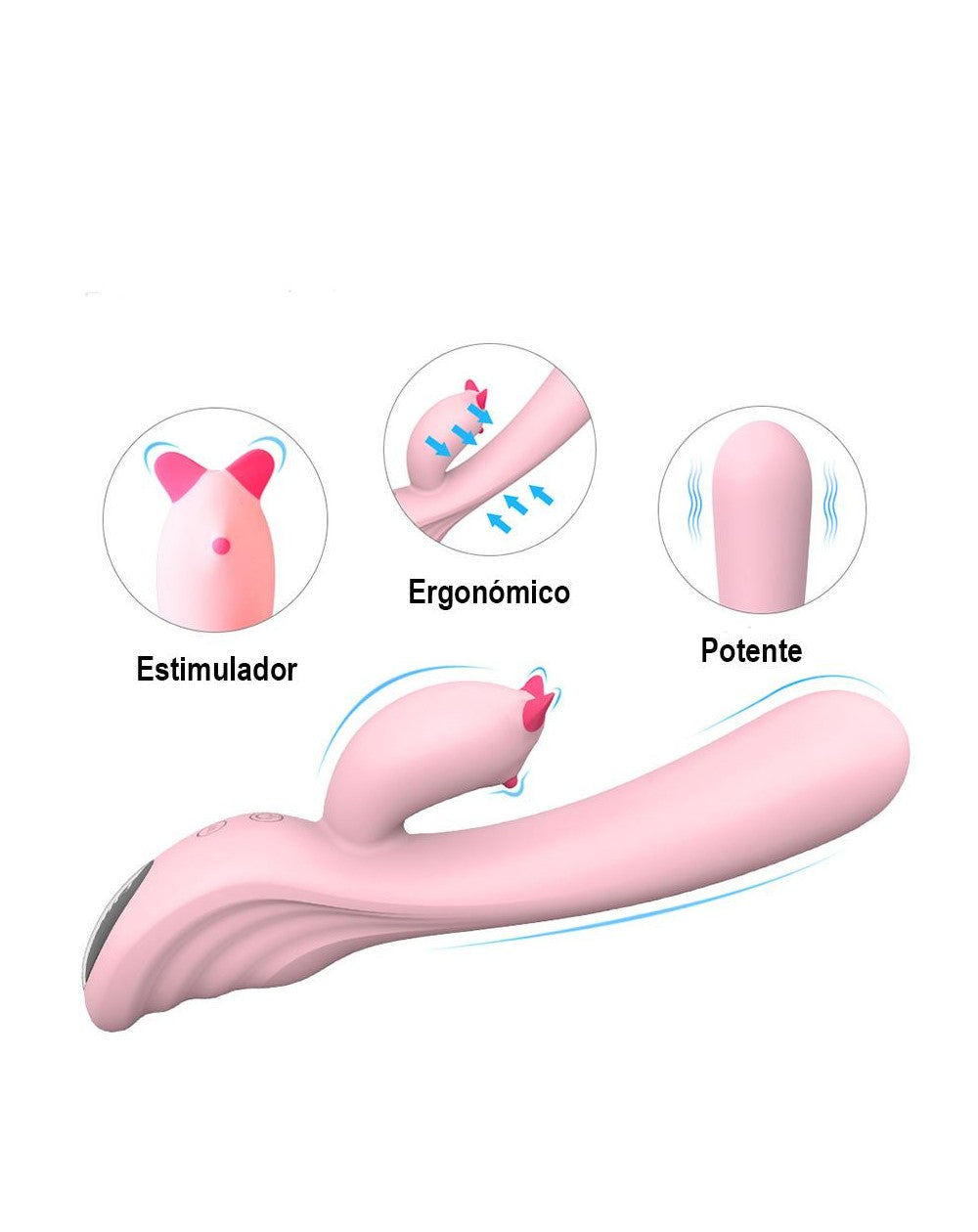 Vibrador Doble Motor Plume