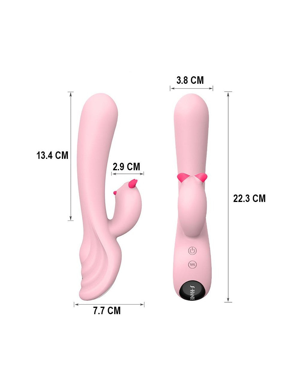 Vibrador Doble Motor Plume