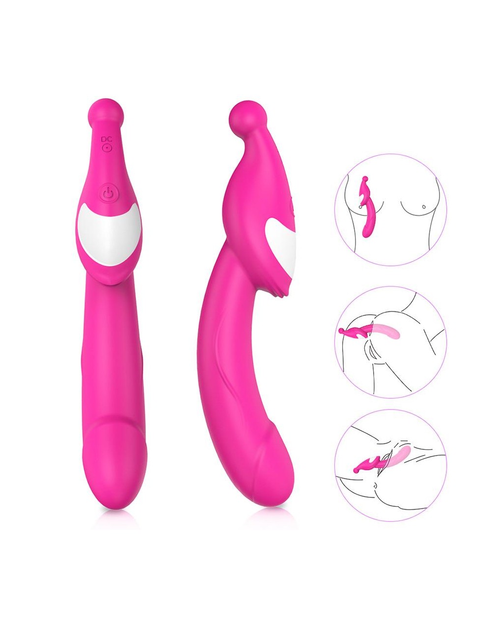 Vibrador Doble Función Vine - Shande