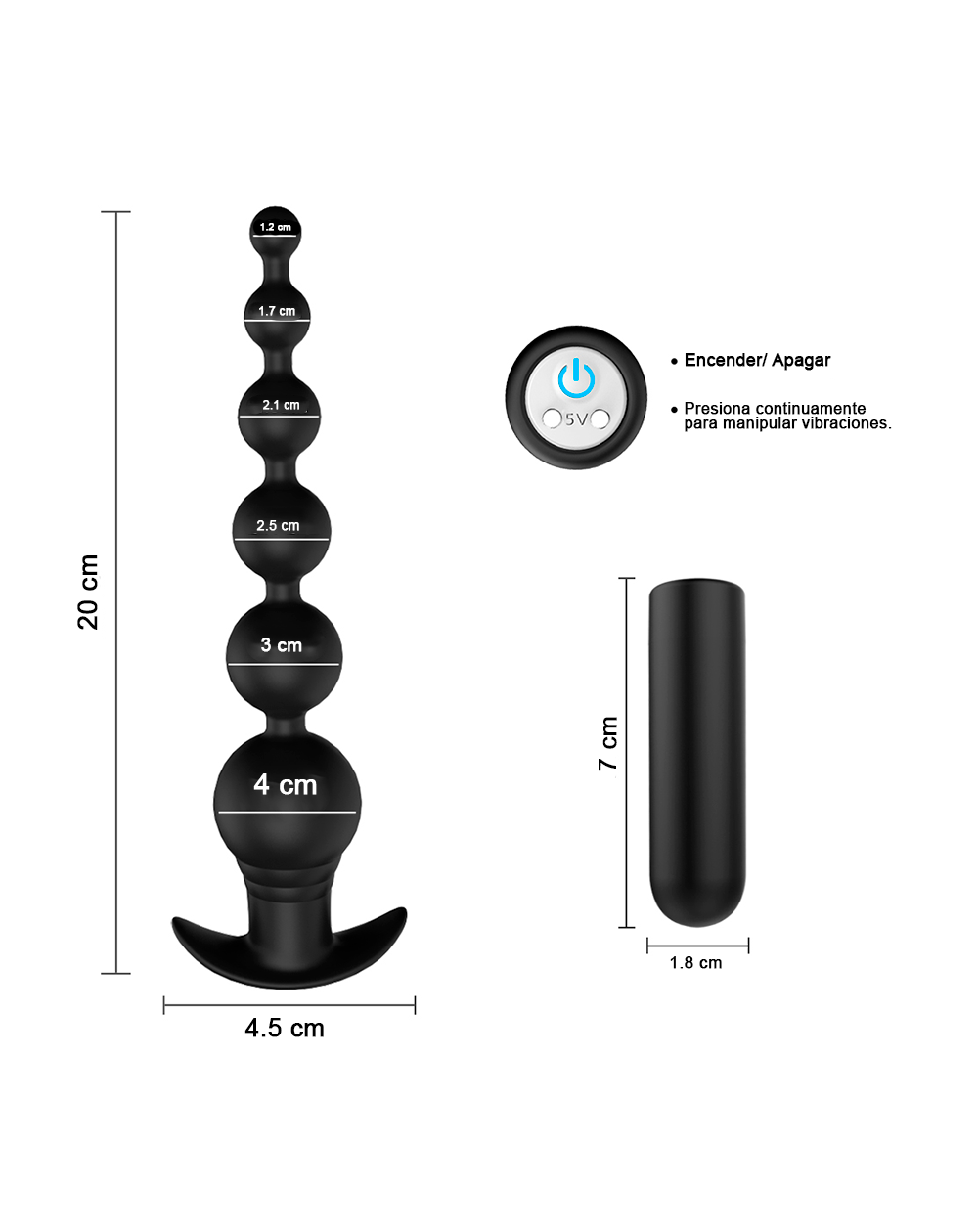 Bolas Anales Control Remoto Tower