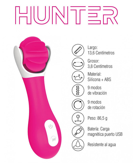 Vibrador Hunter Pink