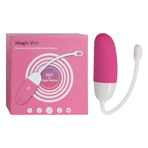 Huevo Vibrador con APP Vini Pink Magic Motion