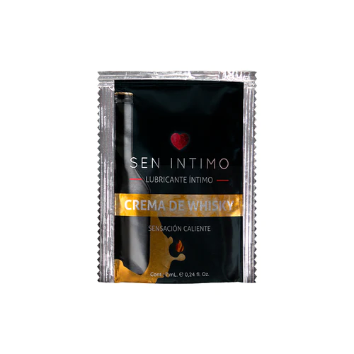 Lubricante Caliente Crema de Whisky 7 Ml Sen Intimo