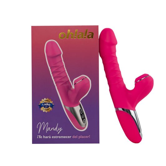 Vibrador y succionador Mandy Camtoyz