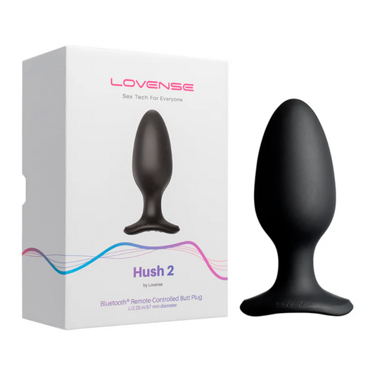 Plug Anal Vibrador Hush 2 Lovense