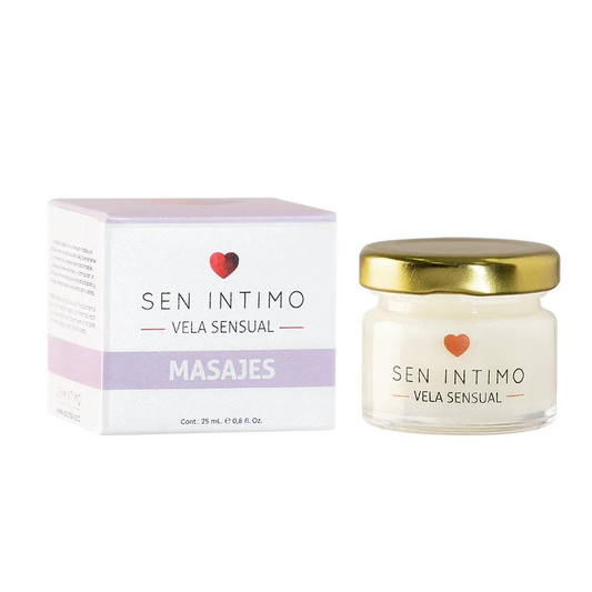 Vela De Masajes Sensual 25 Ml Sen Intimo