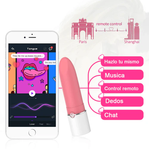 Vibrador Mini con APP Lotus Magic Motion