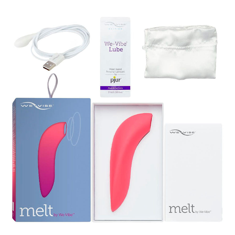 Vibrador y Succionador de Clítoris We Vibe Melt