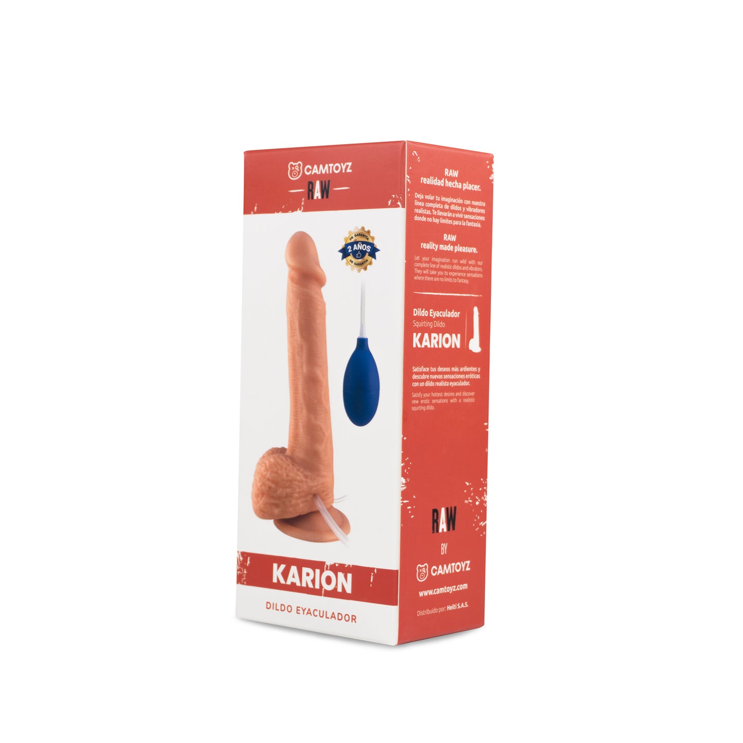 Raw Dildo Realista Eyaculador Karion