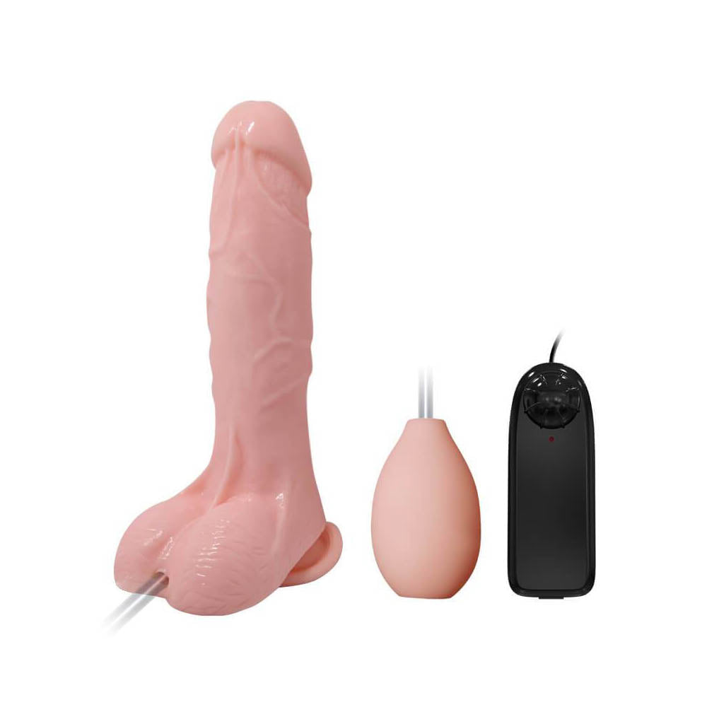 Raw Vibrador Realista Eyaculador Yuko 19,3 cm