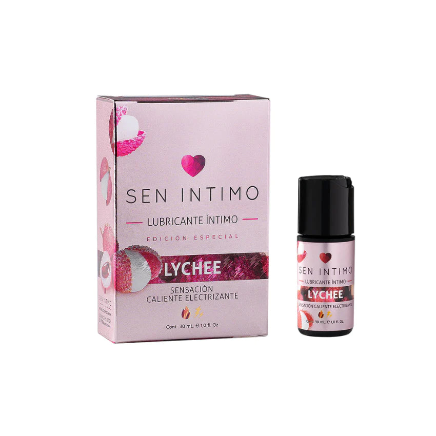 Lubricante Caliente Electrizante Lychee 30 Ml Sen Intimo