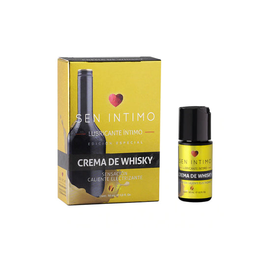 Lubricante Caliente Electrizante Crema De Whisky 30 Ml Sen Intimo