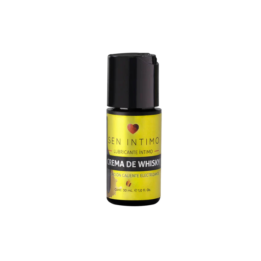 Lubricante Caliente Electrizante Crema De Whisky 30 Ml Sen Intimo