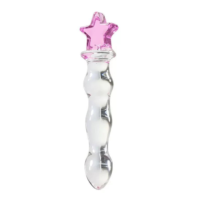 Dildo Anal y Vaginal en Cristal Talla S