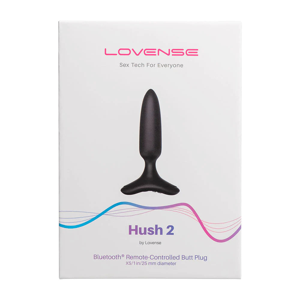 Plug Anal Vibrador Hush 2 Lovense