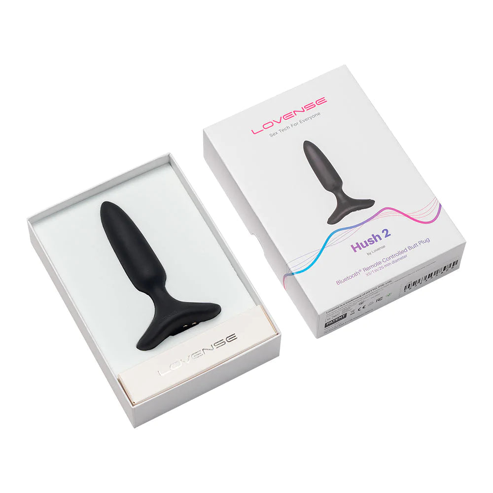 Plug Anal Vibrador Hush 2 Lovense