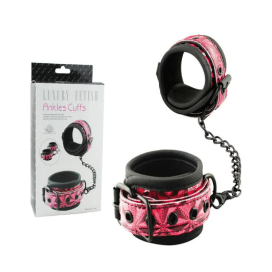 Luxury Fetish Wrists Cuffs Pink