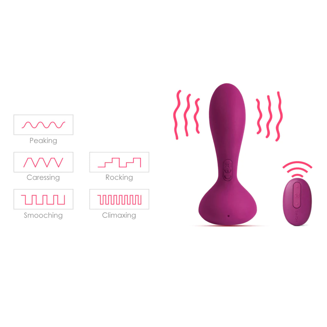 Plug Vibrador Julie Svakom