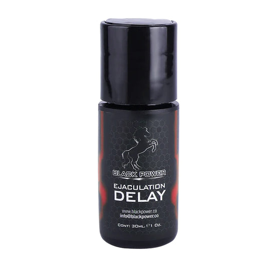 Lubricante Intimo Retardante Ejaculation Delay 30 Ml Black Power